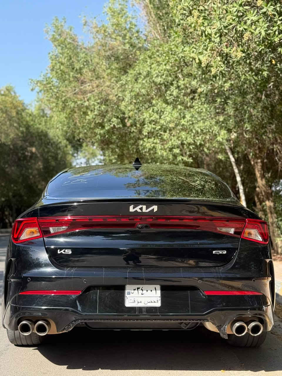 نــوع الــمـركـبة:- K5 - GT
الـــــمــوديــــل:-2024

حــجـم الـمـحرك:- Turbo 2500

الــــعـــــــــداد:49 الف ميل

قطع التبديل بابين جهة العبري والجاملغ الامامي 

الـــــــوحـــــــة:- فحص مؤقت

 

للمراوس

المواصفات 

- بصمه تشغيل + ابواب

- تشغيل عن بعد ( Remote Start )

- بنوراما فتحتين 

- كشنات كهربائيه للسائق والراكب مع خاصيه التخزين memory مع تدفئه + تبريد بالكشن مختم GT

- تدفئه بالستيرن + تحكم ستيرن جهـتين 

- شحن لاسلكي

- لايت زينون ٣ عدسات ديناميكي ذكي وحساس تشغيل لايت تلقائي  

- كشافات زينون

- بك لايت led متصل

- 5 كاميرات محيطيه 360ْ

- رادار امامي + خلفي + جانبي مع خاصيه العرض view

- نظام النقطه العمياء مع تحذير الاصطدام مع خاصيه التوقف التلقائي عند الرجوع للخلف

-حساسات امامي +خلفي عدد8

- مثبت سرعه ذكي تفاعلي مع الرادار 

- نظام كشف حركه المرور الخلفيه توقف ذاتي عند مرور شخص او سيارة من الخلف 

- مساعدة البقاء في المسار في حال عدم الانتباه 

- مساعد الخروج الامن عند فتح الابواب 

- شاشة وسطية 10.25 إنش تدعم Apple CarPlay & Android Auto 

- خاصيه التحكم بصوت المحرك عن طريق الشاشه Active sound design ٣ وضعيات 

-نظام صوتي محيطي من شركة Boose العالمية عدد 12 سماعة

- درايف مود ٤ وضعيات للقياده 

‏Normal,sport,sport plus ,custom 

- نظام ترحيب عند الاقتراب فتح الاضواء والمري 

- فتح الجنطه عند الاقتراب

- مري شفط + قلاب عند الرجوع للخلف 

العنوان:-النجف -الكوفه 
***********
