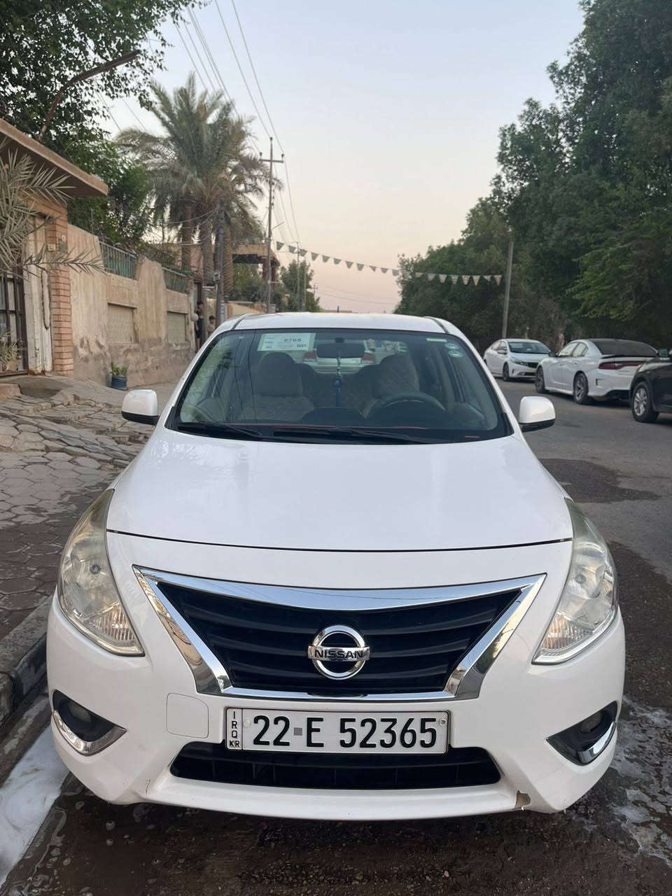 السلام عليكم مرخصت الادمن نيسان صني للبيع موديل 2019رقم دولي أربيل بس السنويه ساقطه سياره نضيفه وما عايزه اي شي السياره ماشيه 136كم السياره مكفوله من البارد والصبغ فقط مكان السياره نجف السعر 100وبي مجال
الرقم/***********.  للاتصال عل أثير واتساب
