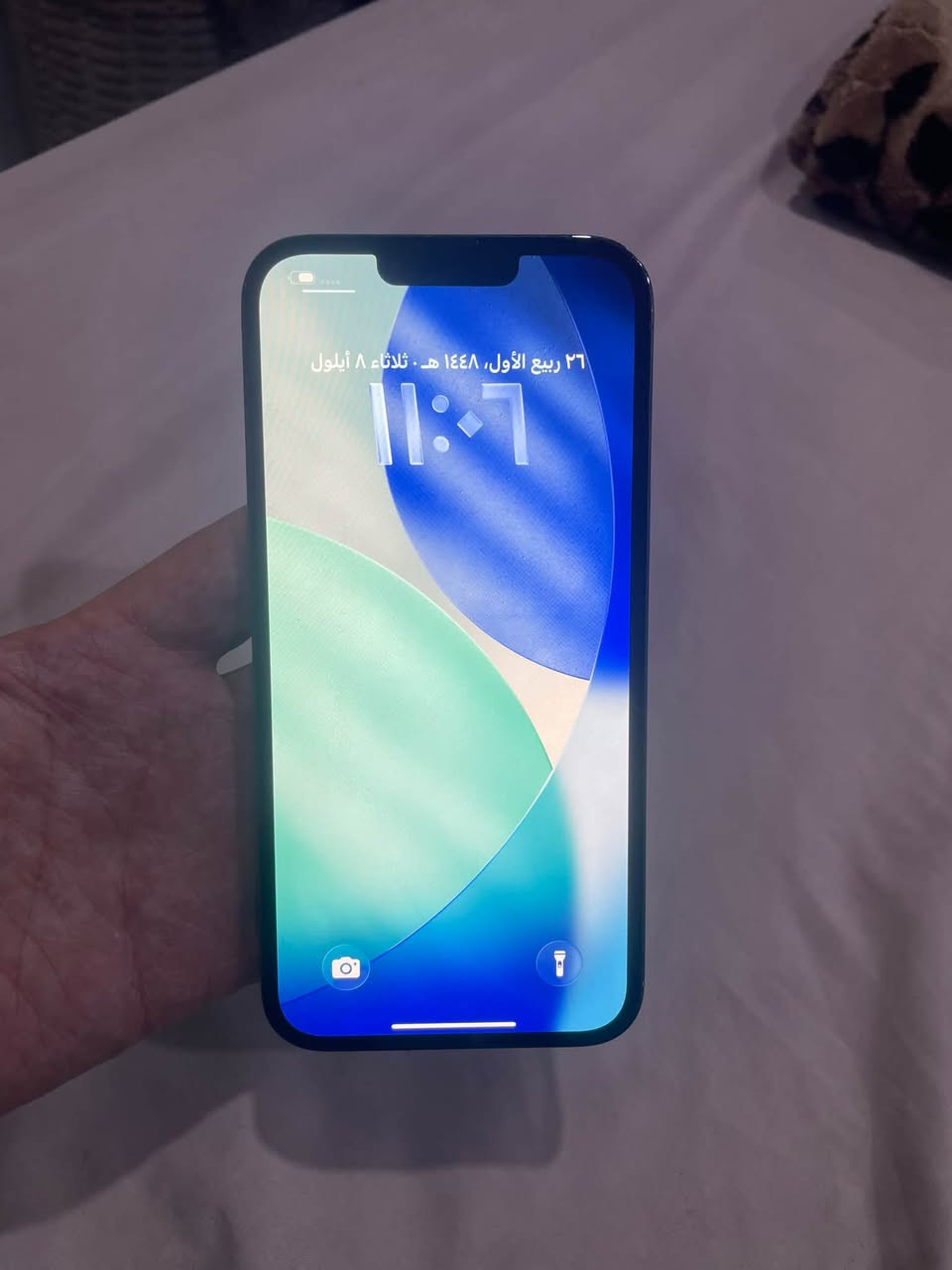 ايفون 13 بروماكس 256 كيكا بطارية 82 تك سيمكارت شرق اوسط 
بس شاشة اصلية مبدلة مثل البلادي سعره ٤٧٥
مكاني كركوك ***********
