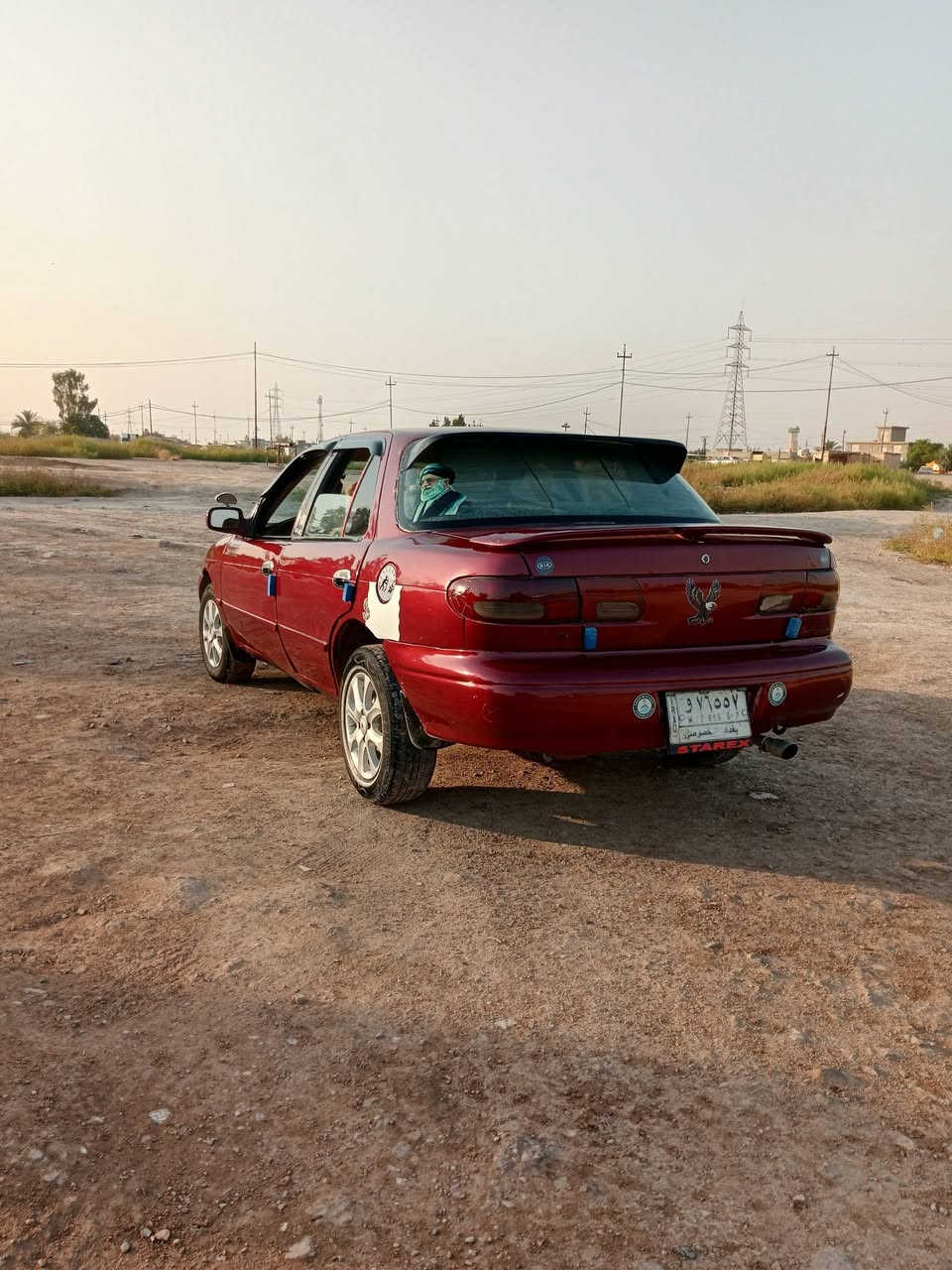 سلام عليكم 
كيا سيفيا موديل 1996رقم بغداد مشروع وطني محرك وكير خير من الله كهربائيات كلها شغاله صدر امامي خلفي جديد مصبوغه حزام جماليه مكفوله من ضربه وگصه سعر36وبيها مجال مكان واسط قظاء العزيزيه ***********
