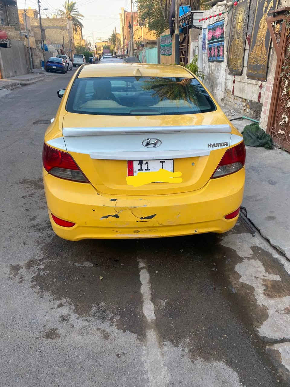سلام عليكم اكسنت للبيع موديل 2012مكينه1600دوش كايمه سياره بلاديه بيها بس هلالات مصلحه ***********شراي يتصل اني مكلف بنشر
