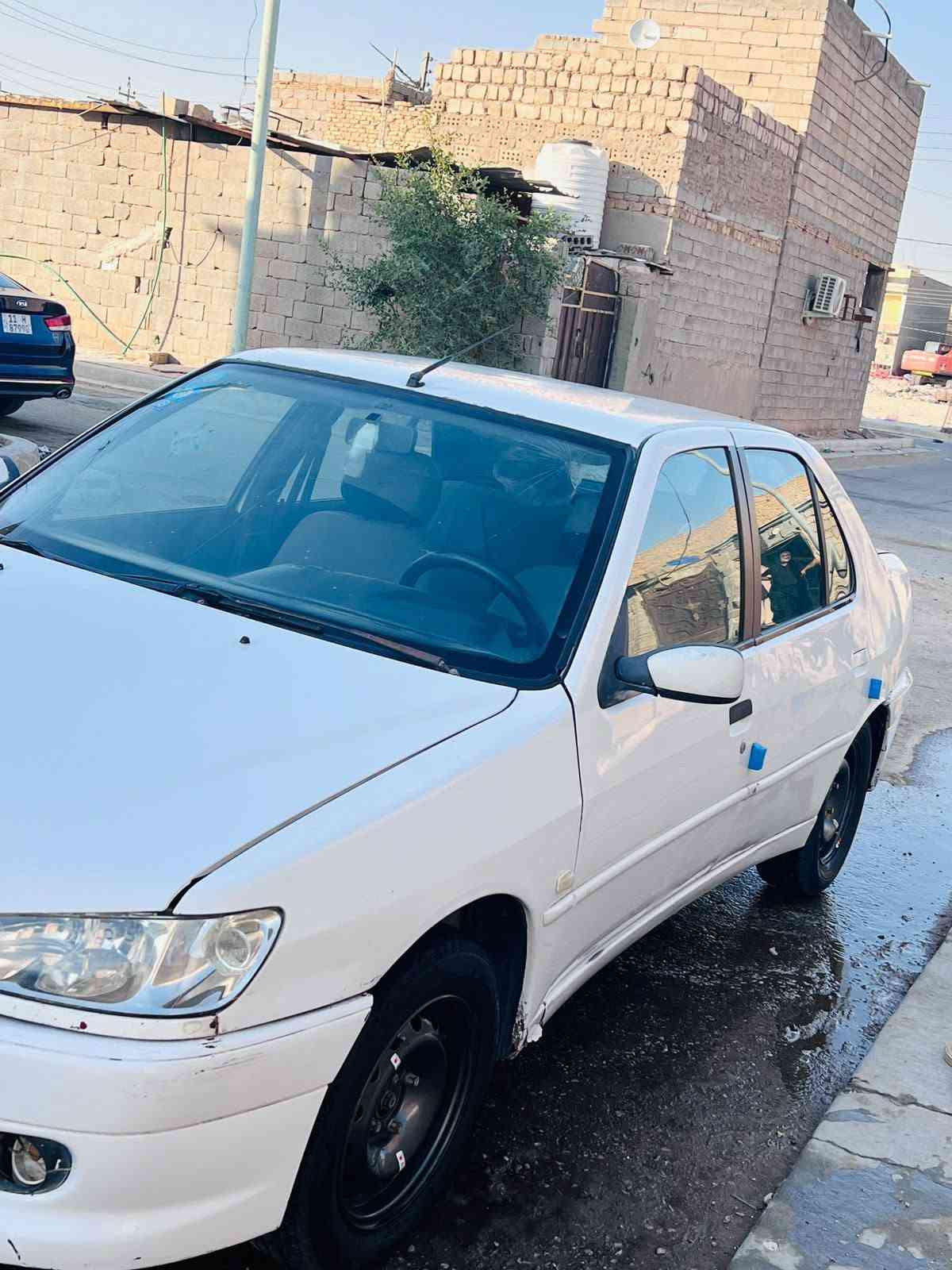 بيجو 306 • رقم بغداد • قطعتين صبغ