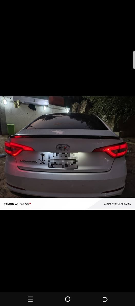 سلام عليكم سوناتا للبيع موديل ١٥رقم سليمانيه تحويل اووكاله شرط حادث قطعتين مال امريكه بيه صبغ احزام اثرتكشير سيار نص فول شاشه كامرا تخم تاير جديد تبريد ثلج لايت ازنون سيار جديدا جاهزا من كلشي مال جناي السعر ١٠٥اوبيه مجال شراي اتصل بدون خاص رجأن موكلف***********
