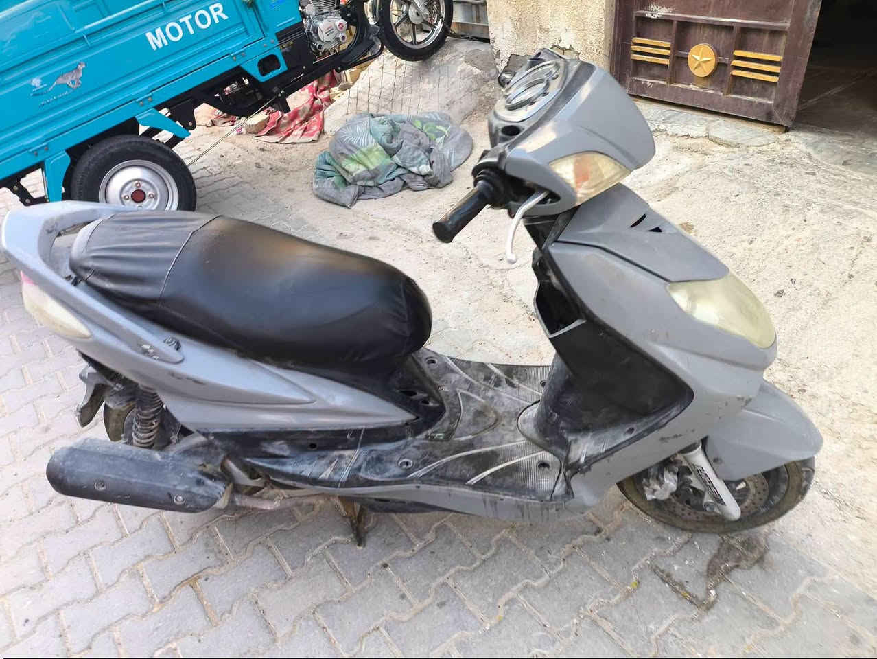 للبيع شراي ينتصل ***********
سكنس ياباني 4ولفات دراجه شغاله ما بيه نقص  تجي فحص وتروح وبيك خير وتدلل
