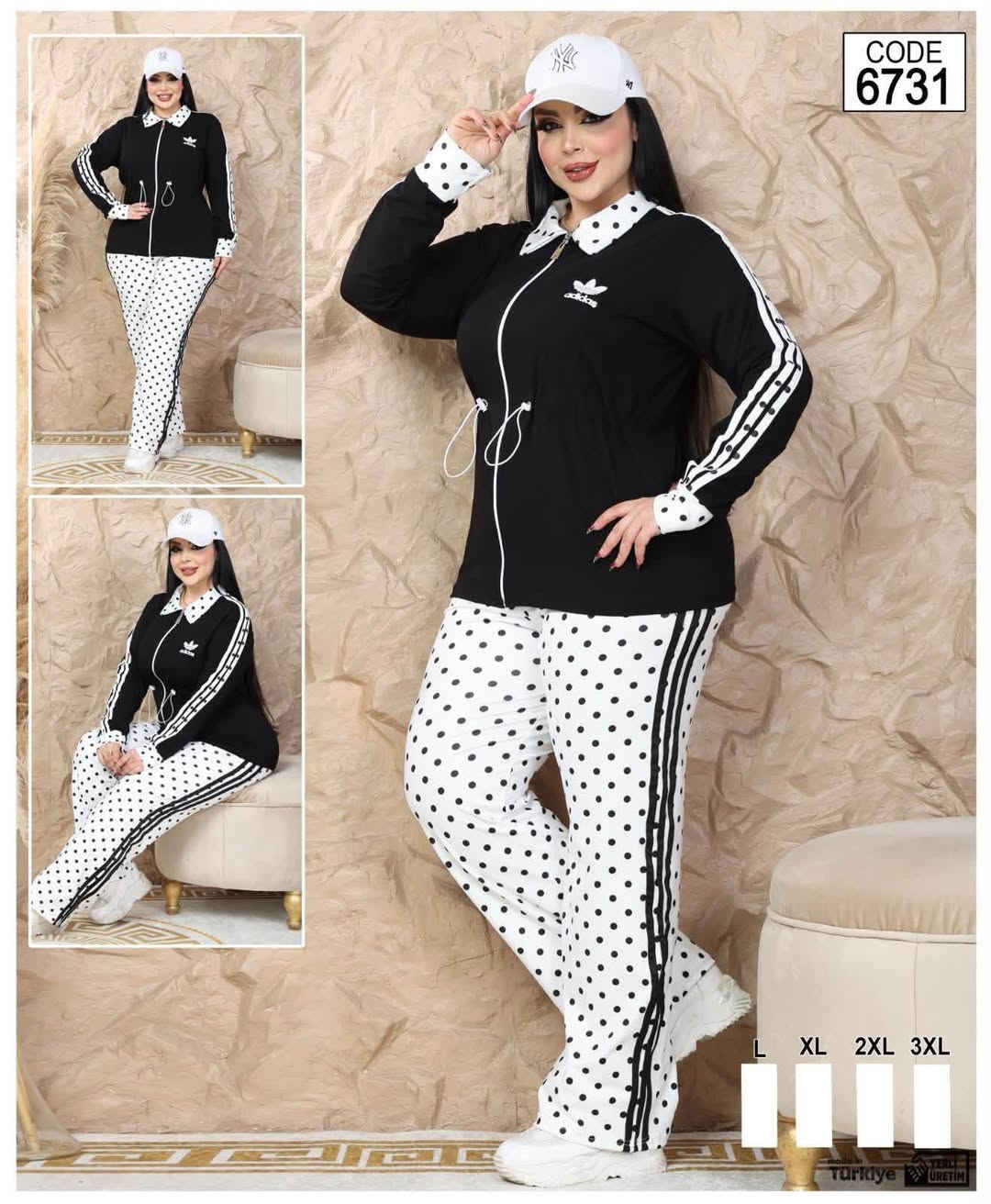 لا توجد تفاصيل

نص مكتوب في الصور:
- CODE 6732 L XL 2XL 3XL
- CODE 6734 L XL 2XL 3XL made in Türkiye YERLİ ÜRETİM
- CODE 6731 L XL 2XL 3XL
- CODE 6733 L XL 2XL 3XL made in Türkiye YERLI ÜRETIM