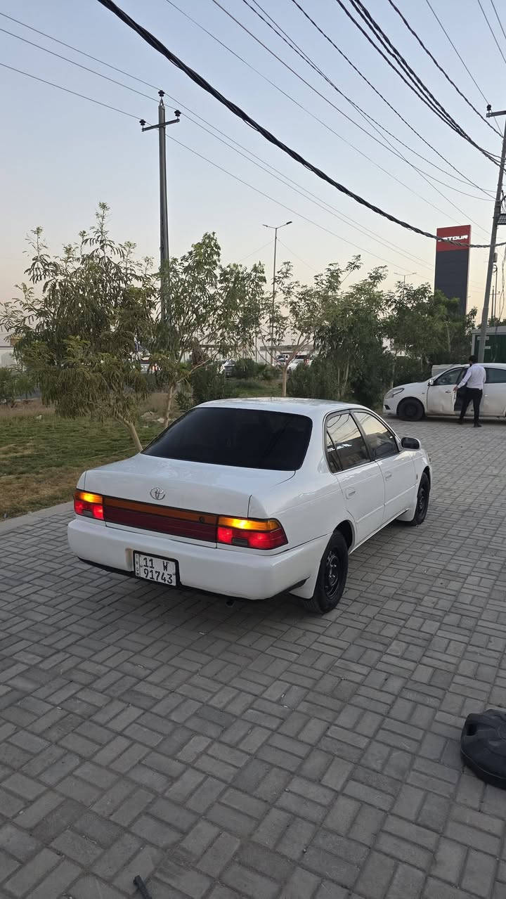 سلام عليكم ..
كورلا موديل 1993
سياره كير مكينه حداديه جاهزه سياره استعمال شخصي مال بيت 
سياره ((مكفوله من الكص والنقل الجثه وضربه القويه))
كهربائيات كوله شغاله داخل وخارج ابلوتوث اربع سماعت ملكه 
جام كهربائي كوله شغال سنتر لوك
رقم بغداد انكليزي 
سنويه لل٣٠ مشروع وطني مداور جميع المحافظات 
السعر ٤٨ وبيه مجال 
مكاني نجف 
الاستفسار ***********
