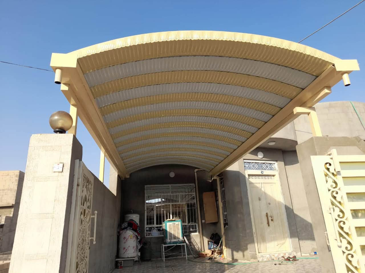 سقايف كي سبان
السواقي ٢ ملم 
البواري تركي ٢ ملم 
مده العمل يوم واحد فقط
صبغ حراري 
ضمان ٥ سنوات حقيقي 
الاسعار حسب حجم السقيفه 
خابرنه على قياساتك واحنه نكولك شكد تكلفك
. 
***********ملاحضه خانقين فقط
