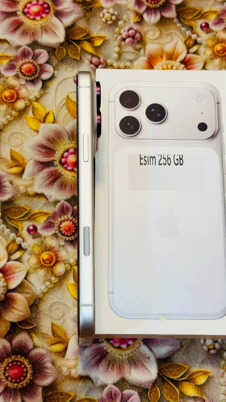 آيفون 17 برو ماكس 256 • سلفر • بطاريته 99