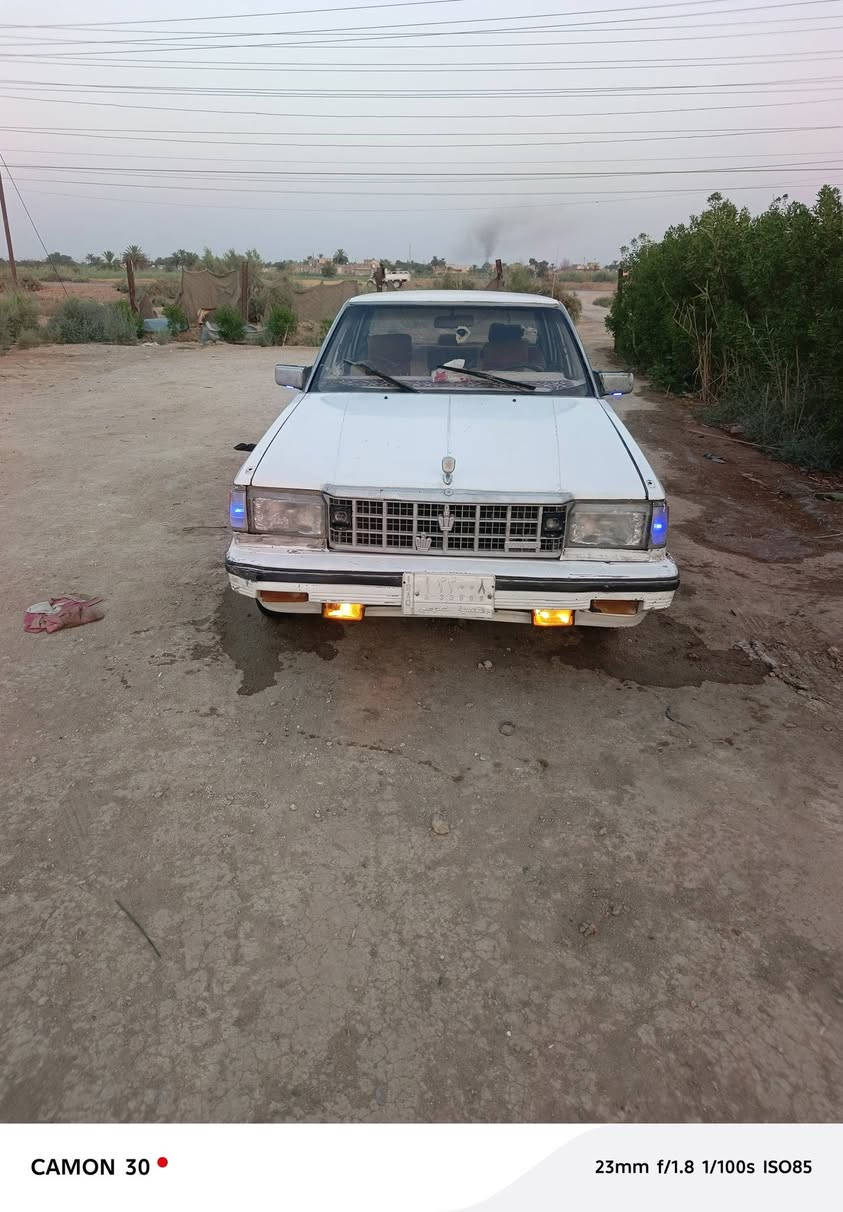 سوبر مديل 85 رقم قادسيه الماني تحويل مكينه وكير ثنين ونص جدد حداديه 100/100 تخم تاير بعده بوصل الضمان صال سبوع من شاده دواخل جديده كلش تبريد شغال لايت زنون السعر 28 وبيه مجال مكاني ناصريه شطره للستفسار ‏‪***********‬‏
