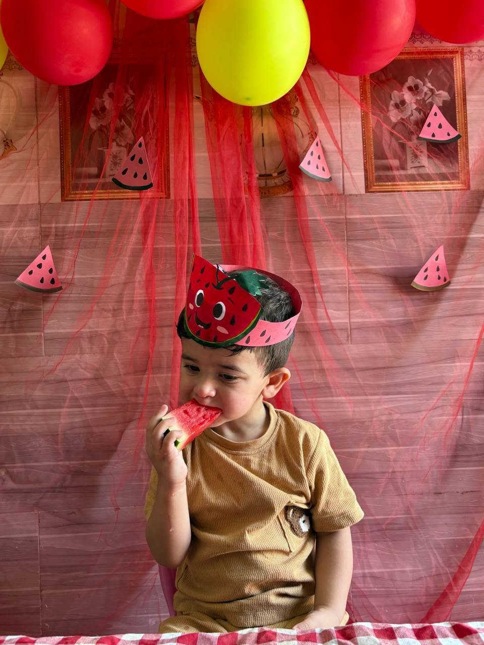 Watermelon Fun Day🍉🍉❤️.
روضة وحضانة سمارت كيدز 
📍العنوان :الحلة-ابي غرق-حي الحسين 
📞:للاتصال والاستفسار:***********
