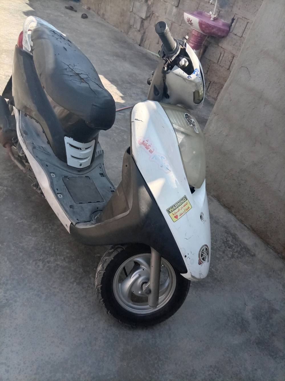 دراجه محرك جديد سعر 350 بغداد التاجي