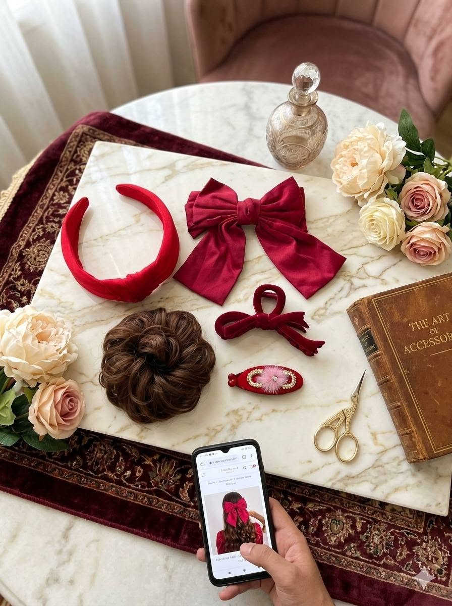 🎀✨ ZELLA BEAUTY ✨🎀
💕 قرصات شعر وإكسسوارات بأشكال حلوة ومميزة، تضيف لمسة أناقة لجمالك 🌸

💖 اختاري الشكل اللي يعجبج وبأسعار تنافسية!

🚚 التوصيل متوفر داخل بسماية 📩 للاستفسار والحجز مراسلة على الخاص 
***********

ZELLA BEAUTY — جمالج يبدأ من هنا 🤍

نص مكتوب في الصور:
- N°5 CHANEL
- ZELLA BEAUTY Little Details Big Beauty قرصات شعر وإكسسوارات تألقي بإطلالة ناعمة ومميزة تصاميم أنيقة ألوان مميزة جودة عالية التوصيل متوفر داخل بسماية ZELLA BEAUTY Your Beauty Store