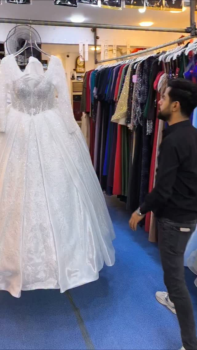 بدلات عرائس • فخامة ملكية • نجلكي مشغول
