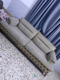 قنفة واحدة كبيرة تصير سرير