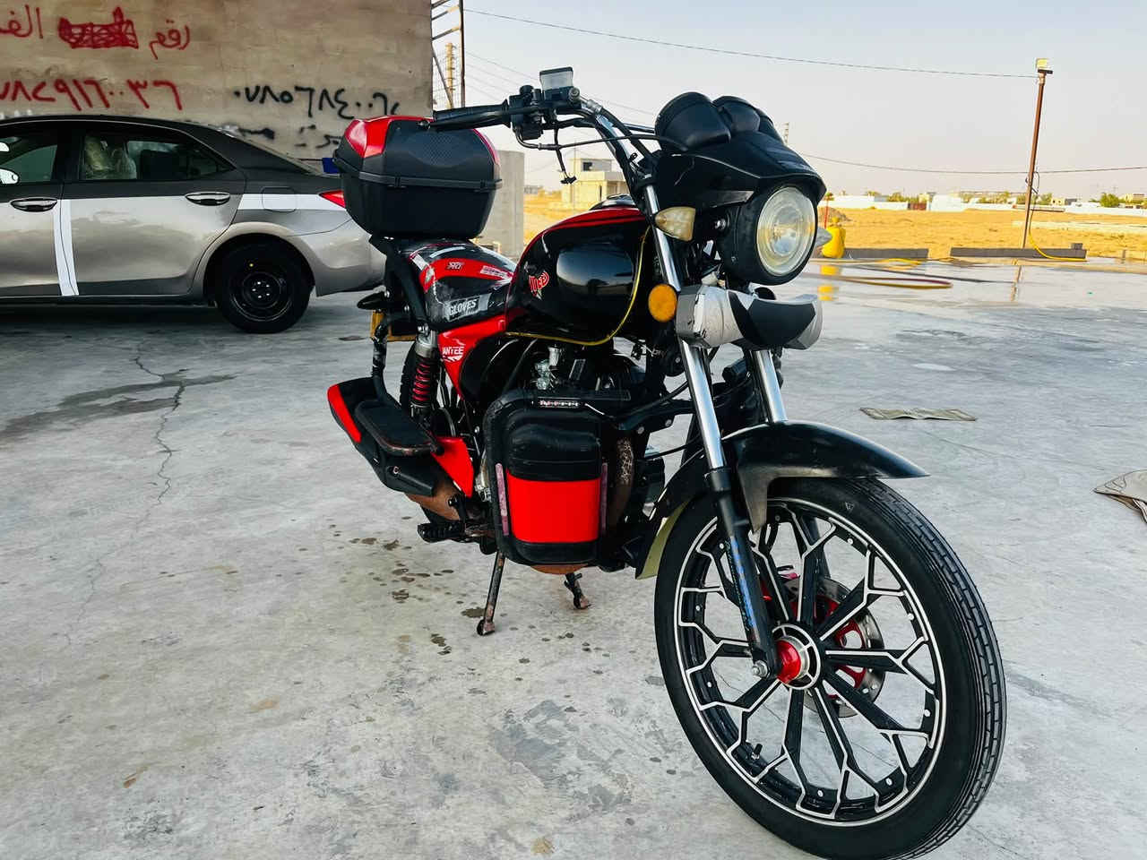 السلام عليكم   للبيع.  👈  ويرهم مراوس                                           موطور 🛵هايوشه أررنب (جني) 2023☑️ محرك كبس ما مفتوح شرط 🕢 باب اول وزن ثقيل / احله من الصوره شرط 📸سلف كهربائيات كلو شرط ✔️***********📞
مكان الدراجه الزاب

