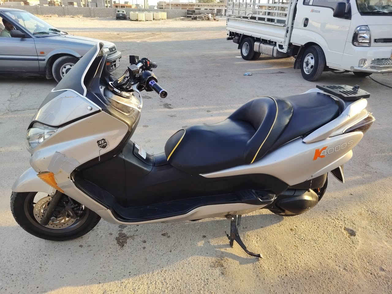 دراجه فورزه 08 خير من الله ماناقصه شي بلمعدل تخبل مكينته نضيفه ترايك للبصره وترجع مستعجل على بعيته
السعر بلخاص اخوان  
*********** موجود علوتساب ايضا
دراجه فورزه 08 خير من الله ماناقصه شي بلمعدل تخبل مكينته نضيفه ترايك للبصره وترجع مستعجل على بعيته
