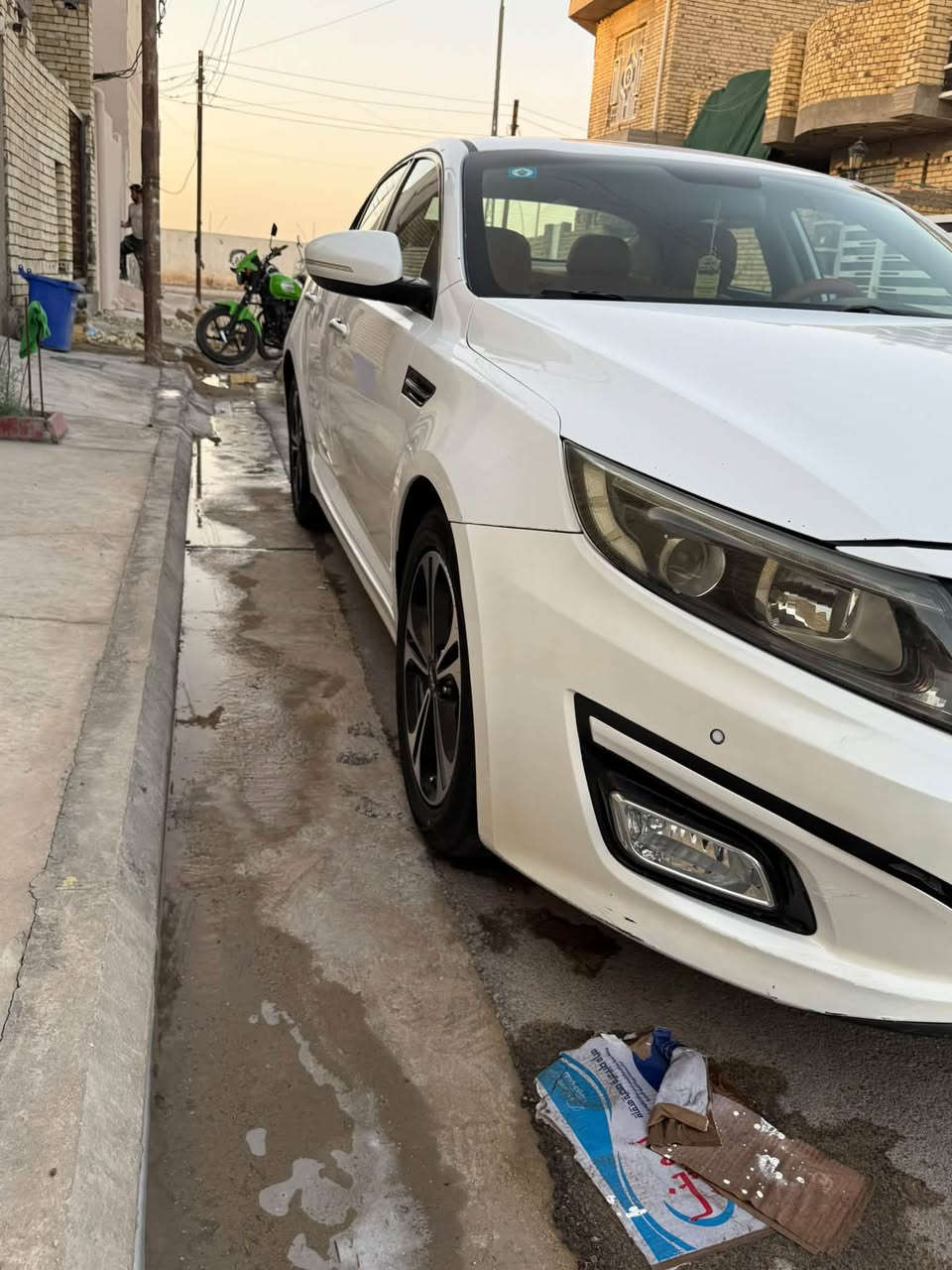سلام عليكم كيا اوبتما موديل 2014محرك D200سياره تعرضت الى  حادث خلفي والفيديو امامكم وياه سونار بيها اربع قطع وتعديل بلحوض الخلفي مسحوب ع بارد رقم واسط وتحويل مباشر وسياره جاهزه تبريد كهربائيات كامله بس هذا الحادث الي صــــار (وخير الناس من نفع الناس )وبارك لله بلجميع 
#السعر95وبيها مجال للطيبين ايستفسار الرقم 👇
***********

نص مكتوب في الصور:
- HOLIER مركز هوليير للسيور خدوش صبغ تبديل بارد ملاحظه: نخلي كامل مسؤوليتنا بعد الفحص وتسليم التقرير الى الزبون الاسم انور التاريخ 2026/7/13 نوع المركبة كيا / اوبتما رقم المركبة 29/28156 الجانب الخلفي: تبديل +بارد +تعمير وتصليح من الداخل الجانب الامامي : رصعات +خدوش الجانب الايسر: صبغ +تصليح جامغ خلفي+بارد+خدوش الجانب الايمن: صبغ+تصليح جامغ خلفي+بارد+رصعات شاصي: سقف المركبة: رصعات +خدوش واسط - النعمانيه - شارع الكراج واسط / النعمانية / شارع الكراج / قرب دار ابو عظيم *********** - ***********