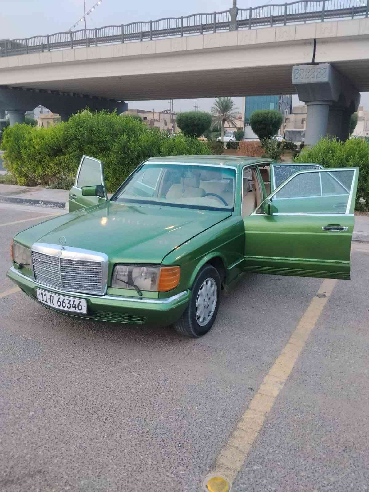 مرسيدس • مصبوغة • رقم بغداد