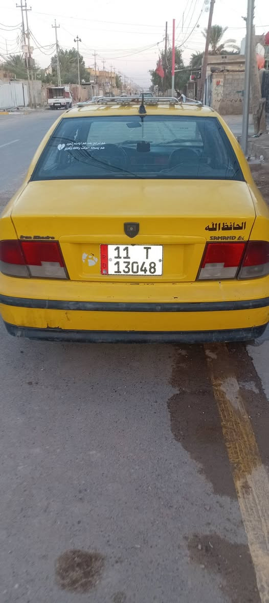 سمند مديل ٩ بلاديه فقط بيها بنيد كير مكينه جدد السياره بيها نواقص بصيطه السعر ١٢ ورقه وعليها غرامه ٧٠٠ الف ع المشتري مكان السياره بغداد حي أور سبع اقصور *********** صاحبها يريد تحويل مكانه بالمدينه ابيع تحويل مباشر
