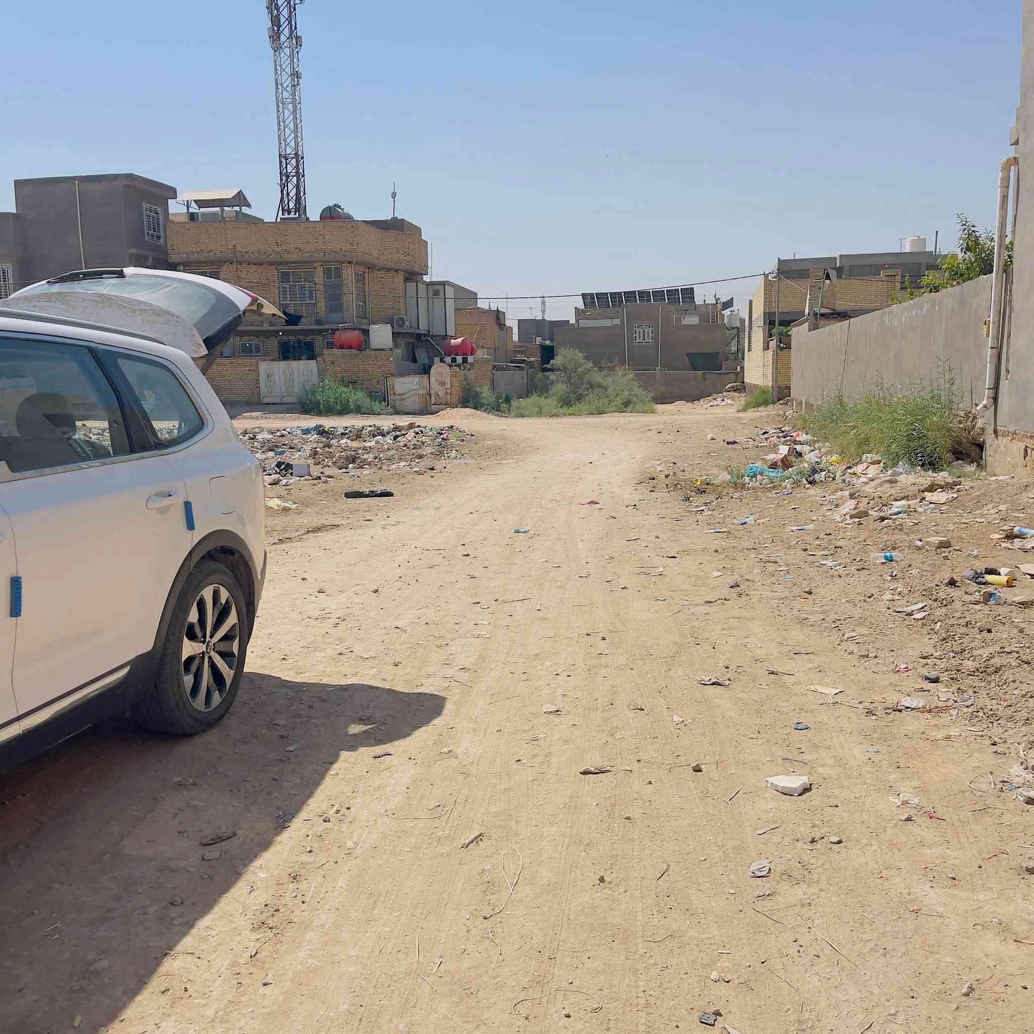 *********** قطعة للبيع طابو صرف حي عدنان العنوان الحمزه الغربي مساحة 150 متر
