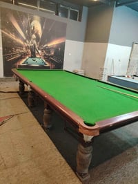 ميز سنوكر • طوبات بلجيكية • بغداد حي الجهاد
