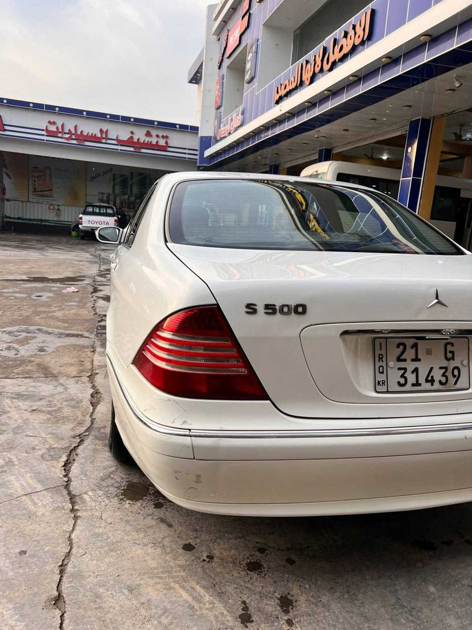 مرسيدس غواصة ٦ سلندر موديل ٢٠٠١ جوبلسات
بيها جاملغ امامي عكس سايق مرجع على بارد فقط و الباقي مكفول دواخل نضيفه جدا سيارة جاهز بالكامل 
مكان السيارة البصرة قضاء الدير 
سعر100وبيها مجال قليل
رقم الهاتف ***********
