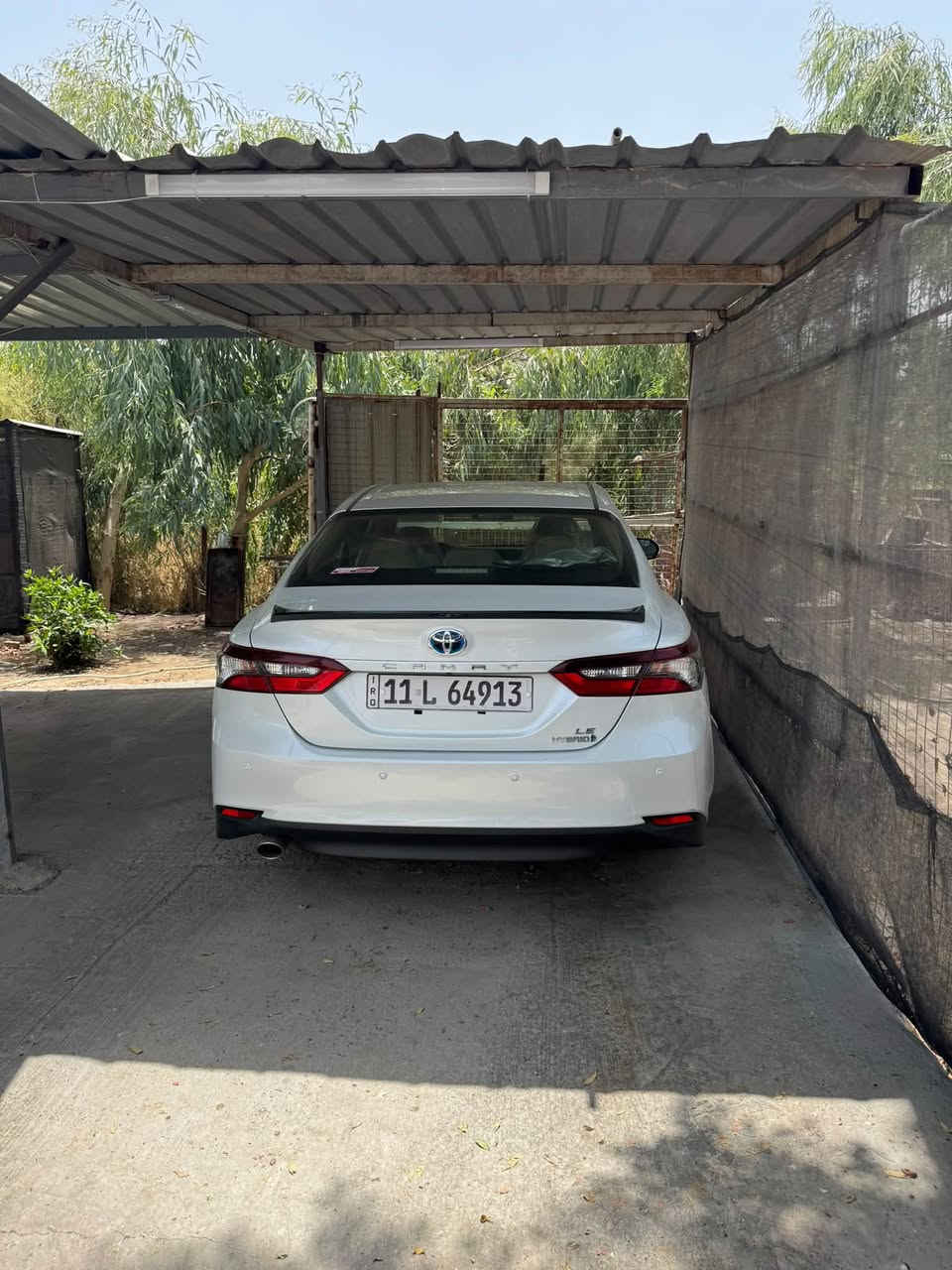 تويوتا كامري هايبرد
موديل 2024 
ماشيه 68000  KM 
كفاله عامه 
وكاله عبد اللطيف جميل 
مواصفات السياره LE 
بدون فتحه 
مكينه 2500 
ملاحظه السياره بيه زلغ بلدعاميه الخلفيه والاماميه ورصعه بلباب اثر حصوه صغيره ما مبينه باقيه ع وضعه 
السياره كامله ما بيه اي نقص 
سعر 218 وبيه مجال 
مكان السياره حي الجهاد 
للاستفسار اكثر ***********

