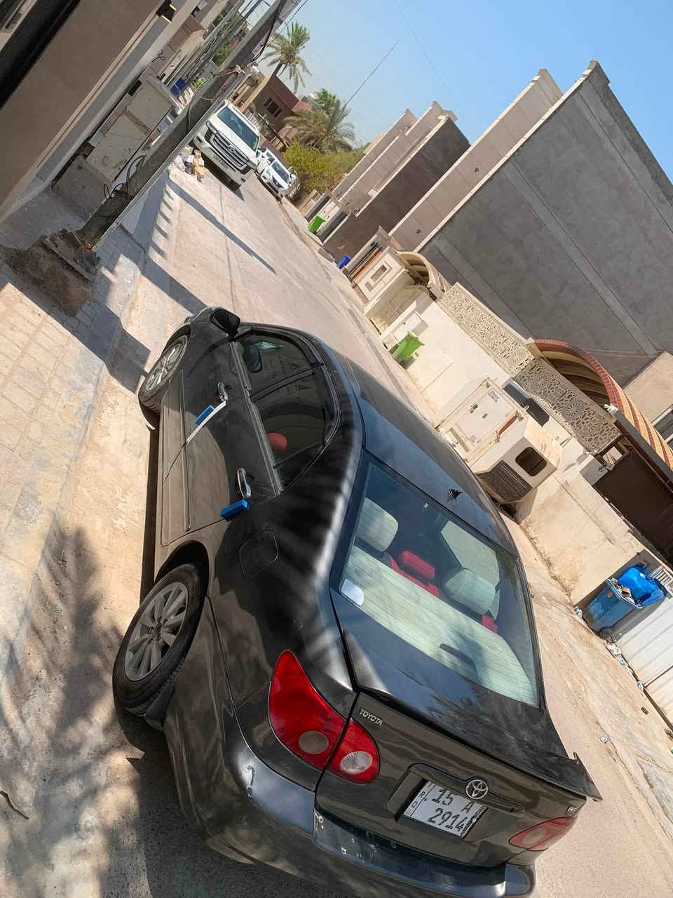سلام عليكم كورله نحله 2008 
سياره جديده تبريد ثلج 
منضومه غاز 
كير ومكينه جديد
السياره كلشي مناقصه
 ترهم اقساط مقدمه 50

مكان السياره بغداد ابو اغريب ***********
