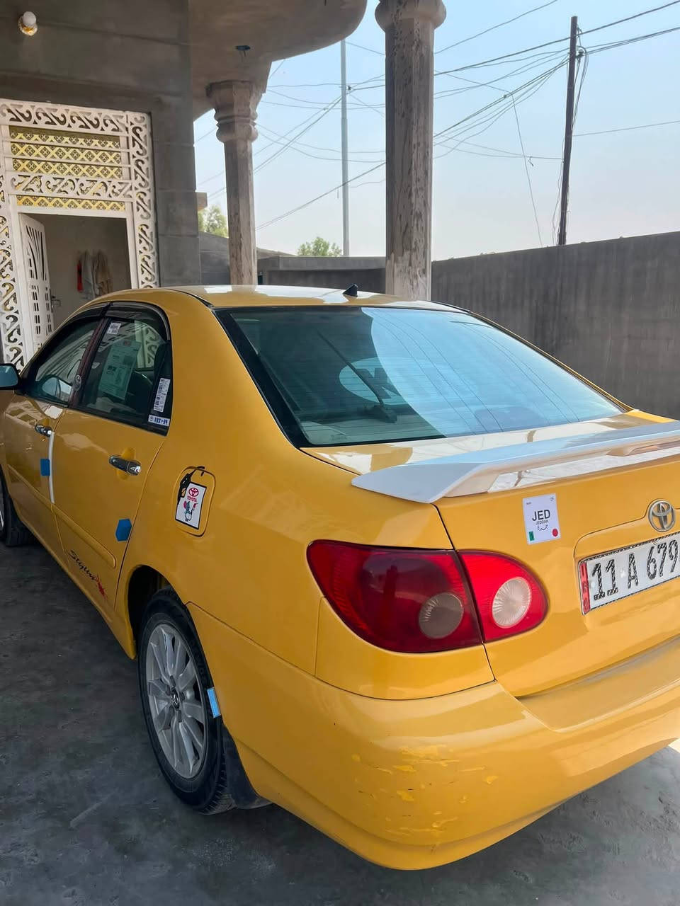 سلام عليكم للبيع       كورلا امريكي موديل ٢٠٠٨ رقم بغداد مصفره محرك ١٨٠٠ جاهزه كهربائيات كله شغاله تبريد شغال السعر ٧٥ او بيه مجال الستفسار ولاتصال على الرقم ***********/*********** مكاني بغداد ابو غريب خان ظاري
