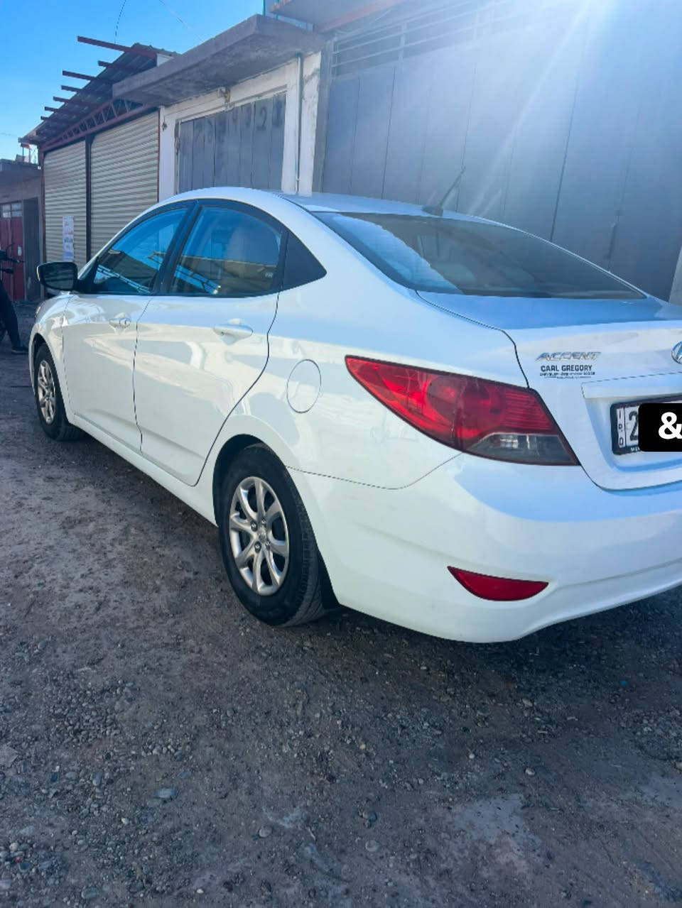 هيونداي اكسنت 2013 امريكي 
محرك 1600 GDI
فئه GLS
عداد 114319 ml
بدون صبغ 
سعر 10800$
هاتف ***********
واتساب ***********
