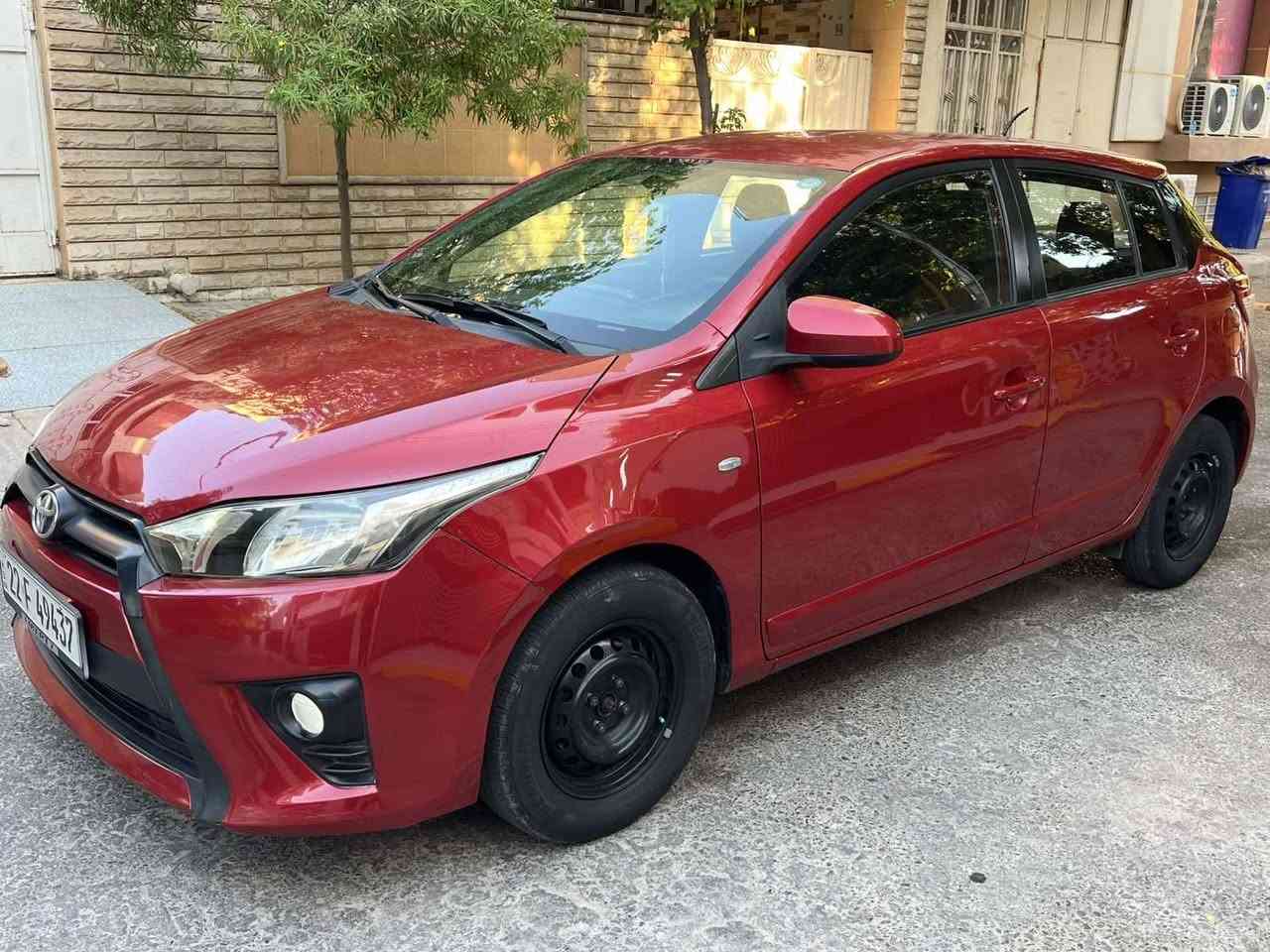 ***********تويتا يارس 2015 خليجي داخل اصفر  كير توماتيك 
رقم اربيل رقم اوسنويه جديد شرط2031 تحويل وكاله
بطاقه بنزين موجود  
كيرمحرك شرط بدون اي عيب  تبريد ثلج  
كاربايات كوله شخال  تايرات جديد شادله ملا حضات بيهه بس جاملخ طرف السكن بدون دواخل السياره حيل حيل جديده سعر 93مجال عنوان كركوك *********** واتساب هم موجود كركوك, العراق
