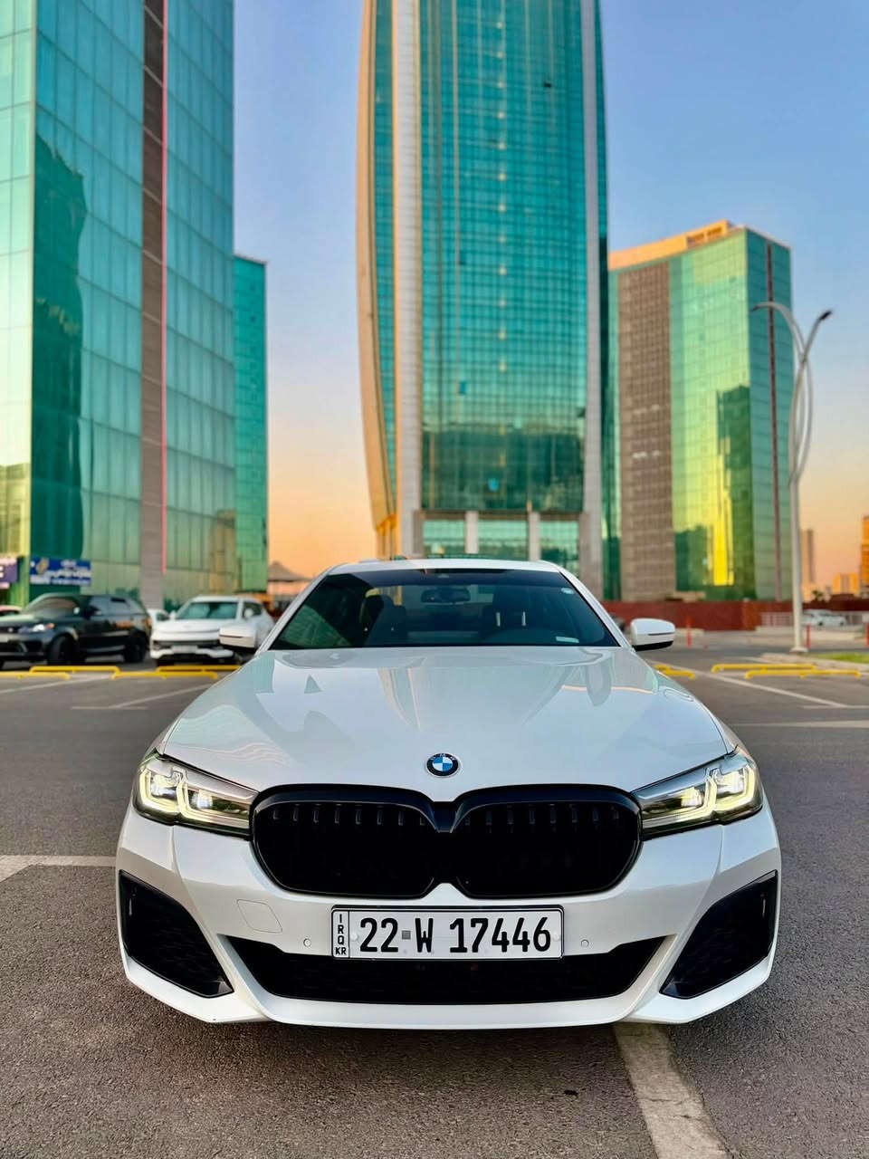 BMW Luxure Line 530i 🐎

• اللون : ابيض صدفي 💎
• ⁠الموديل : 2023
• ⁠الممشى : 30 ميل
• ⁠الوارد : امريكا
• ⁠الحادث خفيف حافة البونيد وحافة الجاملغ

  -  المواصفات -
• ( تو ويل المرغوب )
• كيج اللكتروني M
• الدشبول صاج 700
• ⁠الكشنج رياضي  700
• ⁠اناره داخليه متعدده
• ⁠لايت ديناميك
• سقف سلايت
• ⁠تخم تاير جديد
• ⁠بدون مسج
• ⁠بدون ملاحظات
• ⁠لايت متحرك
• ⁠صندوق شفط 
• ⁠ابواب ترحيب
• ⁠سنويه جديده شرط التحويل والغرامات
• ⁠وبعد هوايه مواصفات
• ⁠المكان اربيل
• ⁠للاستفسار : ***********
