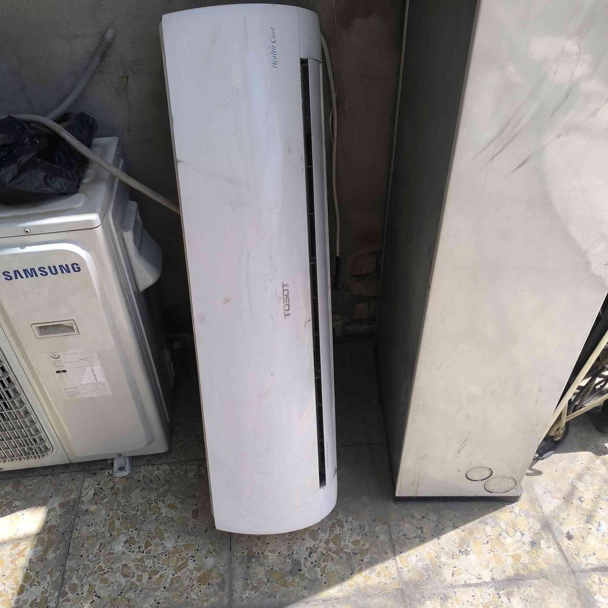 السلام عليكم خارجيه ٢ طن سامسونك بحجم ٣  طن بلاديه االنظافه ٩٥٪ غاز بلادي بدون تصليح غاز ٤١٠ موديل حديث السعر قفل شباب قفلل ٣٨٠ الف ***********
 واكو داخليه اخت االجديده توسوت ثنين طن مون سيريس ب ٢٠٠
بغداد
