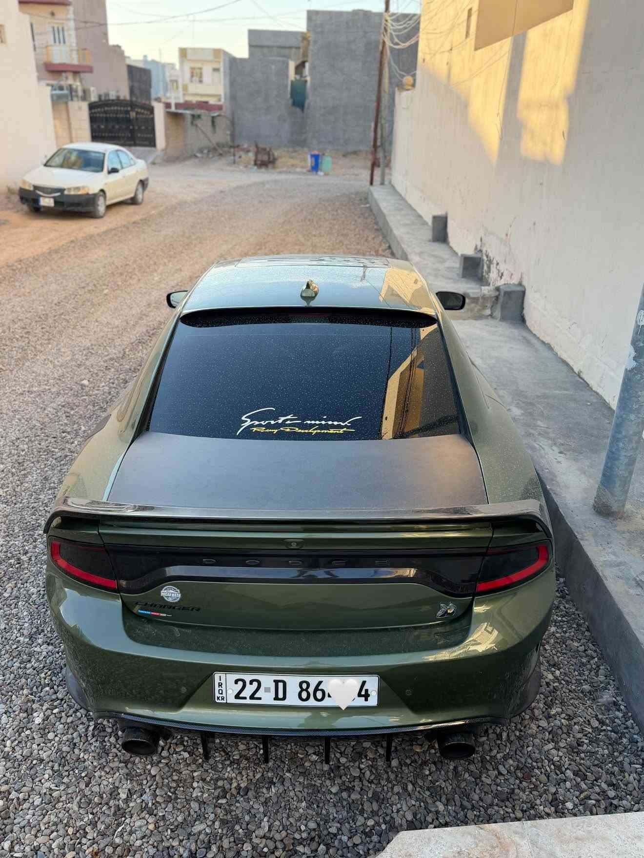 اللهم اجعل لشاريها الخير ولرائيها البركة ومن لايقدر على شرائها رزق ليشتر افضل منها ❤️

جارجر موديل 2022  RT  لون زيتوني 

رقم اربيل باسمي هزة جديدة وسنوية جديدة

المواصفات فول للاخير . 5700

عدا الرادار الامامي 

رادار خلفي 

رادار جانبي نقطة عمياء 

فتحة سقف

ستيرن كهرباء

كشنات مختمة    

مقاعد كهربائية 

فجوج  برمبو 

شوتة رياضية 

بيها لد متغير 

واضافات لحية ودوس srt  

السيارة حادثها جاملغ وبنيد شواصي كفاله 

وبعد باقي التفاصيل معروفة  

ماشية 100 الف مايل حقيقي 

225$ وبيها مجال للشراي 

اللي تخدمة السيارة ينورني للبيت يشوف ويقتنع ومااقصر ويا واللي متخدمة يذكرني بكلمة طيبة مثل وجها والحلال جوة مداس اصغر واحد بيكم
 

هـ ***********
