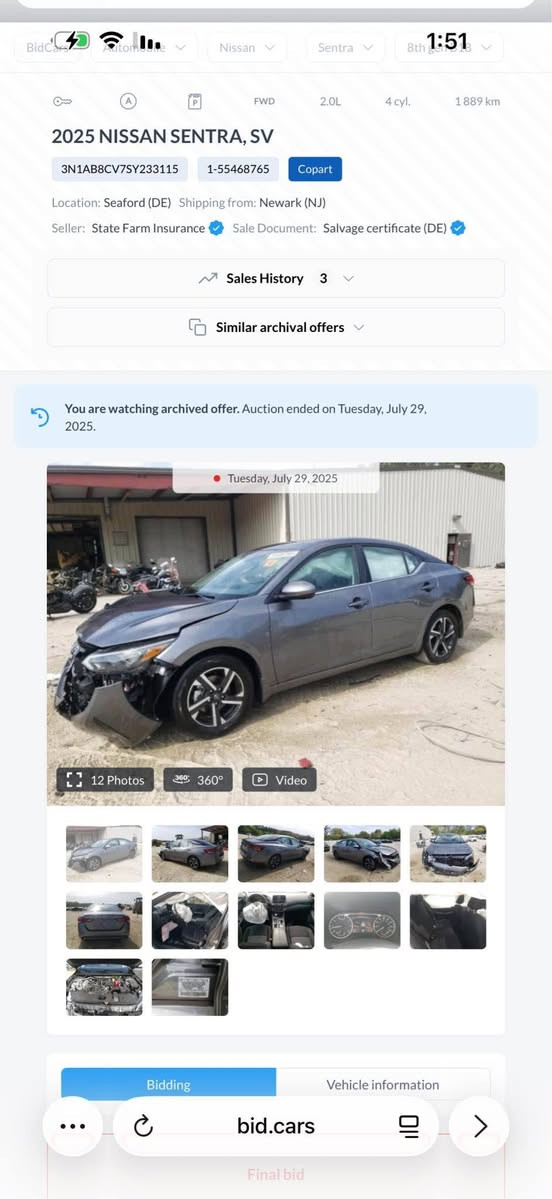 🚘 نيسان ألتيما SV 2025 للبيع 🔥

⛽️ اللون: نفطي
✨ الممشى: 6,000 كم — زيرو
🎨 بونيد صبغ فقط، بدون دواخل
🛡️ إرباك دشبول سليم
⚙️ مواصفات SV

📍 مكان السيارة: كركوك
💰 السعر: 128 — بيها مجال

📞 *********** كركوك, العراق

