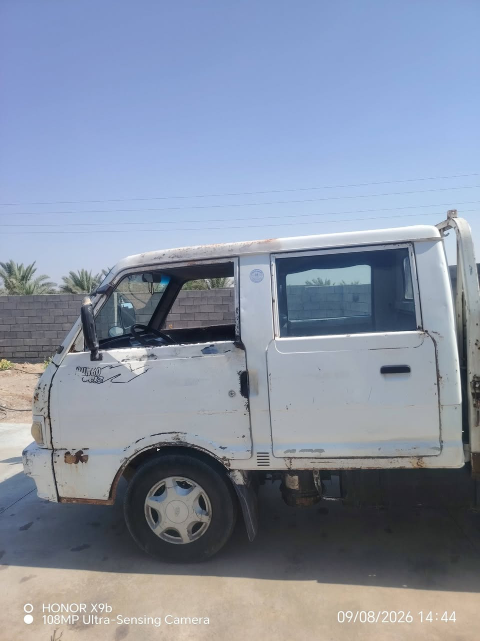 السلام عليكم كيا موديل 95 رقم صلاح الدين محرك بي بخار قليل شرط ماتنقص كهربايات كله شغاله كير اكسل شاصي رقم شاصي بليتة بلادية
حدادية كفالة عامة تخم تاير سنوية لل 29 شرط التحويل بسم ابن عمي
السعر. 46.. رقم الهاتف ***********.
***********.
مكان السيارة سامراء خط السريع
