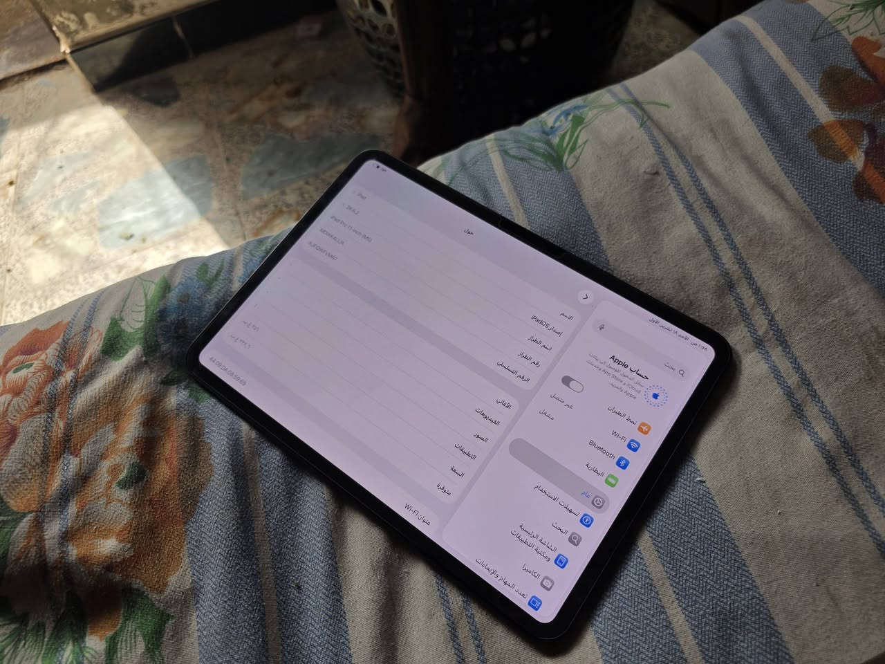 آيباد ١١ برو • ٢٥٦ • بطارية ٩٩٪