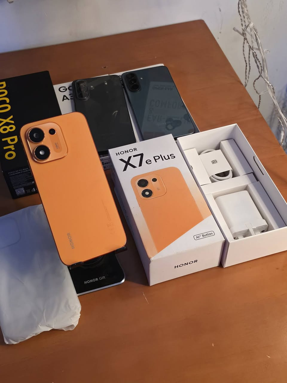 هونر X7e Plus
ذاكرة 256

الجهاز اوبن بوكس غير مستخدم

نظافة 100%

كامل ملحقات 

السعر 325 الف

يتوفر بيع وشراء ومراوس

يوجد توصيل لجميع محافظات العراق 
للحجز راسل الصفحة 
واتساب ***********

#العراق #اكسبلور #موبايل #اكسبلورexplore #هونر
