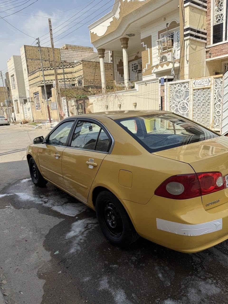 اوبتيما 2008 • حادثة • منظومة غاز