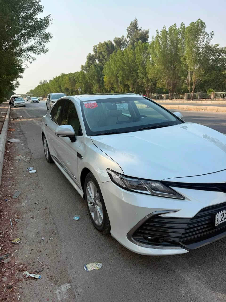 سلام عليكم للبيع كامري 2024خليجي وكالت عبد الطيف ساز محرك بانزين رقم اربيل تحويل مباشر السياره كفاله عامه كيلو متر 73 السياره فول مواصفات كشانه كهرباء جلد برده خلفيه وبعد مواصفات معروفه مواصفات ساز مكان السياره الرمادي سعر 240 وييهه مجال بصيط رقم التلفون ***********
