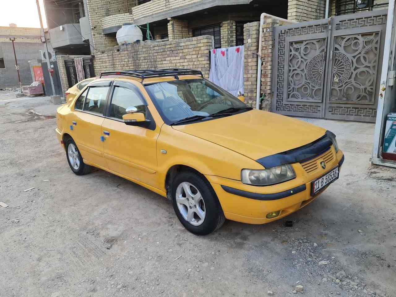 سمند 2011 بغداد مصفرة هيئة وغرامات مابيهة ضربة بس هاي طختين
***********  السعر 26$
*********** مكاني قرب تقاطع درويش السيدية
كير مكينة جدد صدر امامي خلفي نضيف
