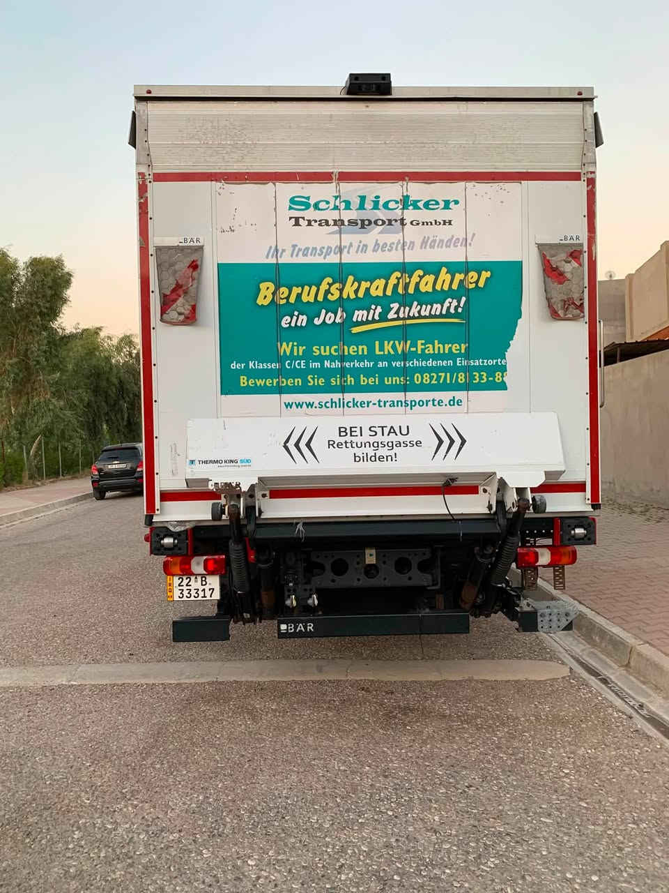‏Mercedes-Benz
وحش براد مديل 2018 
ماشي 770 الف
مواصفات فول رتايدر 5 طكات
حجم 1836 محرك 470 
حجم براد 1200 تجميد
طول 850 سم ارتفاع 225 سم من داخل
سمك حافظه 6 سم 
رقم اربيل مرقم جديد
عنوان كركوك
*********** ☎️ واتساب
*********** ☎️
