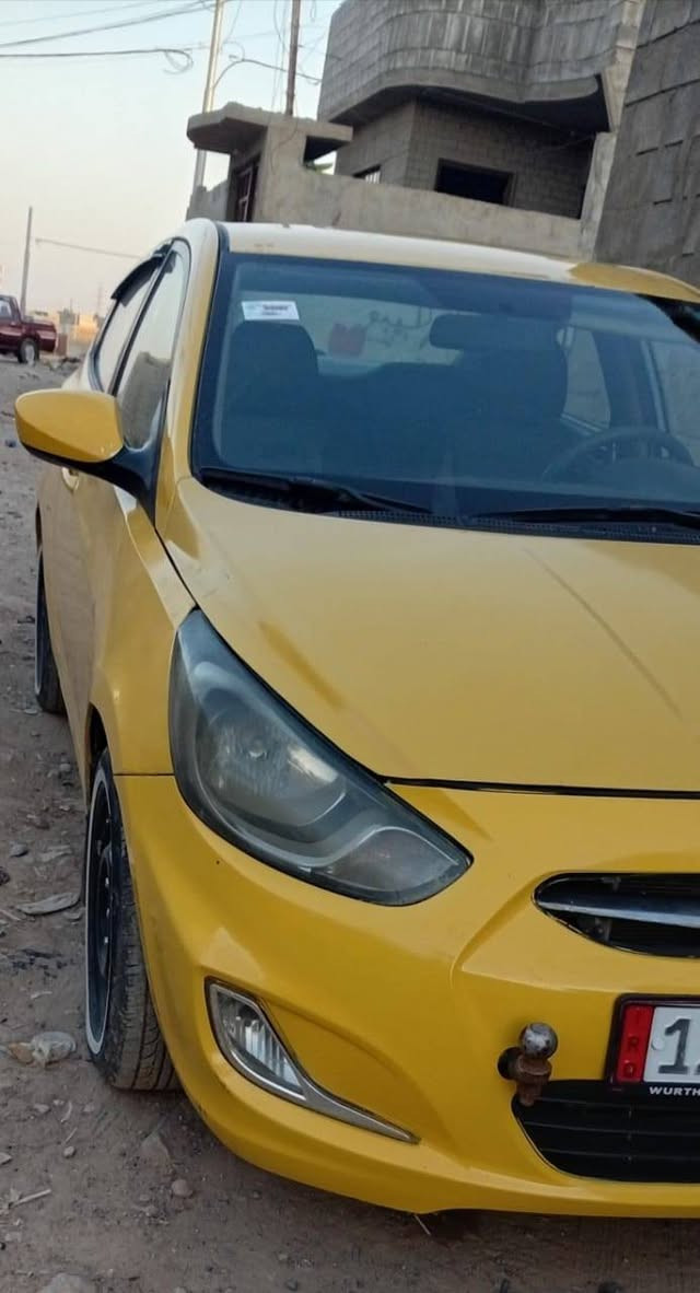 السلام عليكم اكسنت  خليجي 2012 رقم نينوى بسمي كير محرك 1600 شرط هيئة غرامات صفر هزة جديدة تاير جديد باتري جديد  ضرر طخة بالجاملغ الخلفي الايسر سعرها 70$ وبيها مجال بسيط مكاني موصل الايمن رجم حديد للاستفسار الاتصال ***********0.  0750248794
