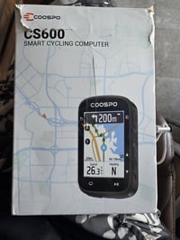 حاسوب دراجات • Coospo CS600 • شاشة واضحة