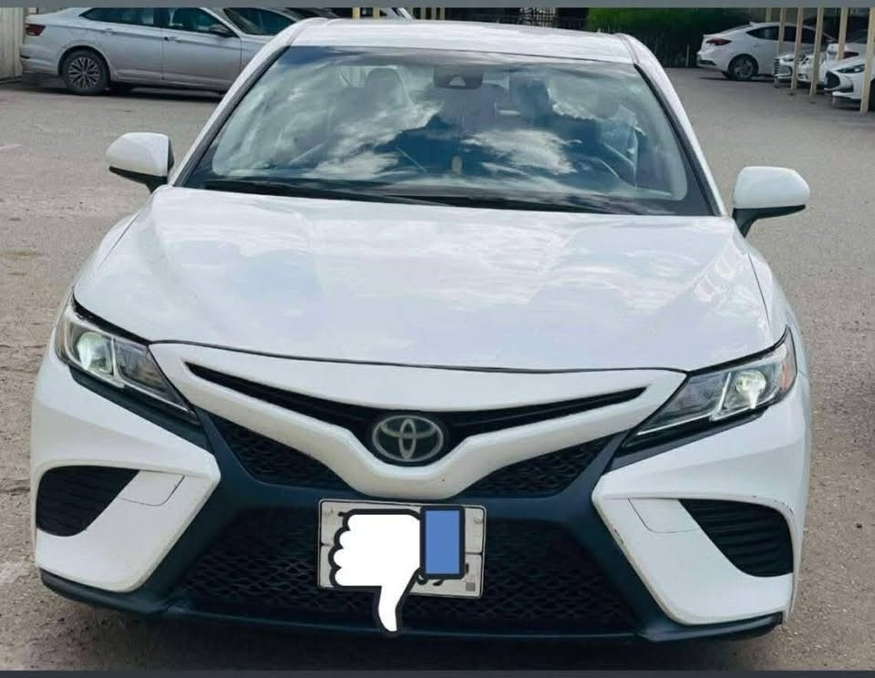 للبـيــع نقد فقط
تـويـوتا كامري 2019 فئة SE

وارد امـريكي ماشية 186 Mi
ـــــــــــــــــــــــــــــــــــــــــــــــــ
الــــمــــواصــــفــــات

گير اوتوماتيك شرط

مـحـــــرك 2.5 شرط

تحكم ستيرن جهتين

شاشة وكامرة ورادار

كشنات جلد 

نظام إيــــكـــو ECO
ـــــــــــــــــــــــــــــــــ

رقم اربيل  

الضرر 3 قطع چاملغ امامي وخلفي وباب خلفي
بدون دواخل وبدون ايرباك 

السعـر170$ وبيـها مجال بسيط للــطـيـبـيـــن

عنـوان السيارة #الموصل #الايسر اتصل وتدلل

***********
