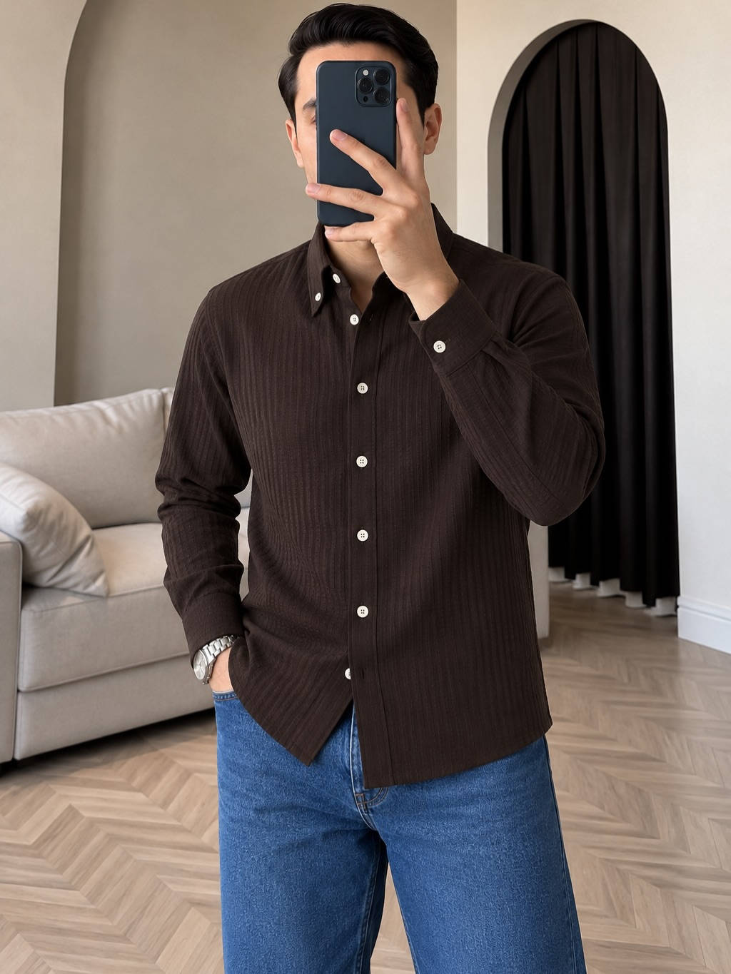 🔥 خصم خاص على قميص البراندات 🔥

BRANDED MEN’S SHIRTS
خامة راقية • ستايل شيك • جودة مميزة ✨

السعر السابق: 35,000 د.ع
🔥 بعد الخصم: 20,000 د.ع فقط 🔥

📏 القياسات: S | M | L | XL | XXL
✨ متوفر بعدة ألوان

CHIC — Style That Speaks.

نص مكتوب في الصور:
- خصم 40% سعر القميص 20 الف
