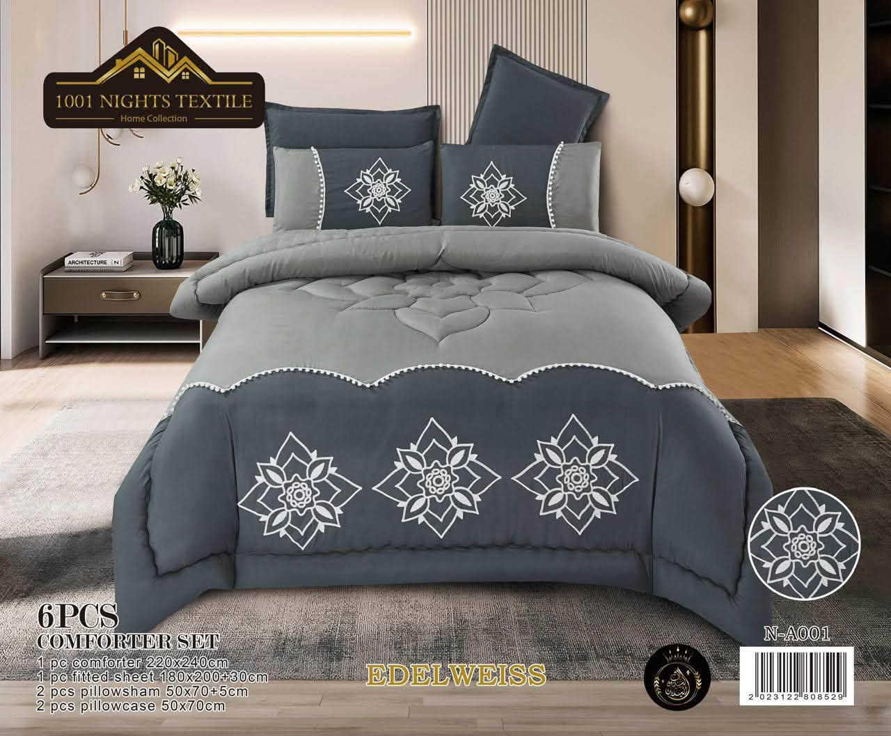 توفر لحاف نفرين قطني تطريز درجه اولى ✅
محتوى 6 قطع😍
 
#القياس 
لحاف 220*240
شرشف 180*200+30
مخاد عدد 4 50*70

♦️#الكمية_محدودة_جداً
…………………………………………………
‏ ‎ملاحظة/ ضمان لحقوق زبائننا  التاكد من الالوان و نوع الخامه عند الاستلام  و اذا كانت مخالفة للمواصفات المعروضة من حق زبائننا الكرام رفض المنتج و عدم  استلام الطلب 🤍🌹

العنوان / الديوانية/الحمزة/شارع الهوى/بالفرع المجاور لكوزمتك حامد دايم🌷

🚕🚕 توجد خدمة توصيل بغداد 
و جميع المحافظات 🚕🚕

للحجز والاستفسار مراسلة صفحاتنا على الفيسبوك والانستا وايضاً على تطبيق الواتساب  او الاتصال ***********📞
