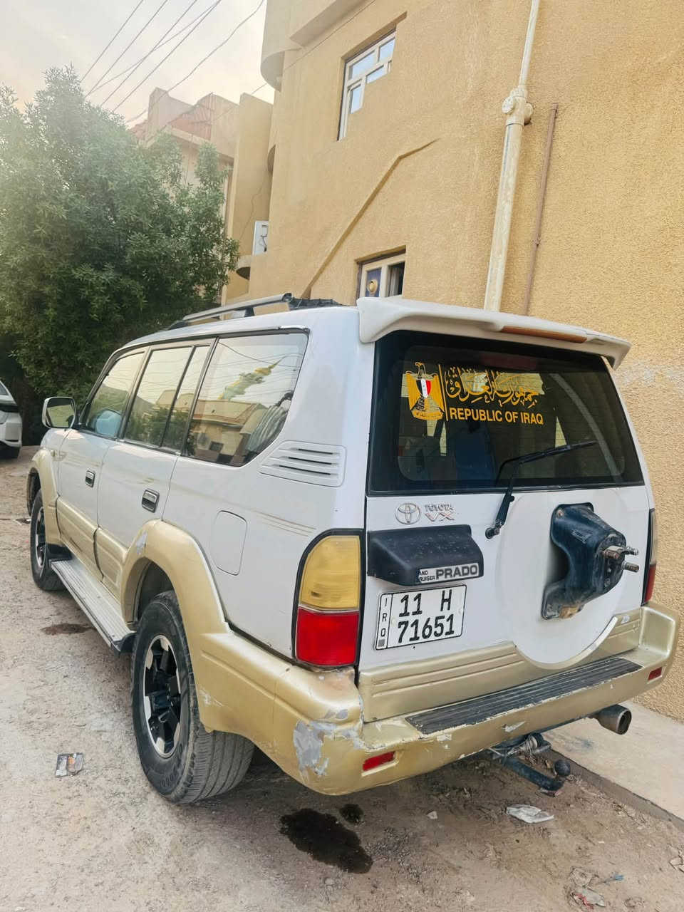 برادو VX • ٢٠٠١ • رقم بغداد