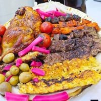 نص دجاجة مشوية • توصيل الشطرة • حجز واتساب