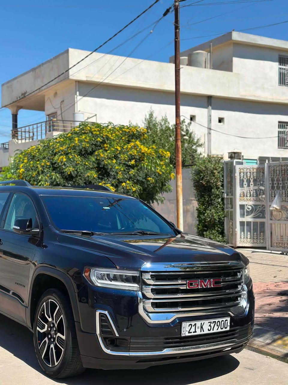 جمسي اكاديا
Gmc 
2021
فول فول ماشي 
52 ميل
سماعات 9 bose
محرك 20 توربو يشتغل ب بانزين عادي بدون ادوانز 
جام بولورايز
بانوراما
ويل 20 
7 مقاعد جلد وتدفئة  (كشن هزاز )
بعد بيه موصفات اهوايه
تخم تاير وباتري جديد قبل شهر مبدل 

.. رقم سليمانيه بسمي بيه باطاقه بانزين 
(سياره جاهزه كامل)

ضررها سطحي بدون ايرباك
بونيد وجاملغات امامي صبخ +شبر من صندوك جوه 
***********

***********

 + بيه دفتر خروجيه خارج العراق
 بجم كبس كامل بدون دواخل
ادامه كامل ع سياره من نانو وبوليش اصلي كامل 
عنواني كركوك 
بيع او مراوسه ويه سعر اقل 
217 بيه مجال
